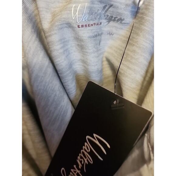 Walter Hagen Men Essentials Space Dye Solid Golf Polo Small NWT A110 New UV+15 - Picture 4 of 4